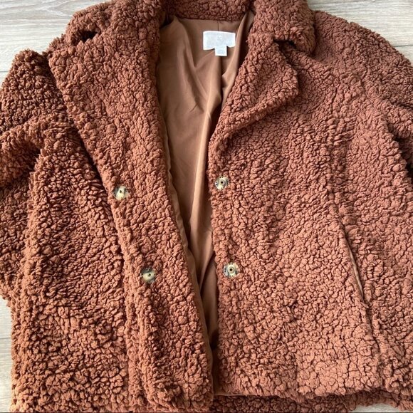 NWT Calson Fleece  Faux Shearling Jacket - Picture 12 of 13
